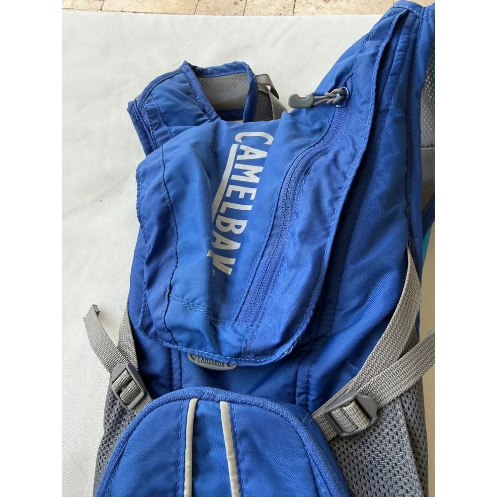 CamelBak Rogue light Hydration Pack Blue Grey Cycling Hiking‎ Backpack w Bladder